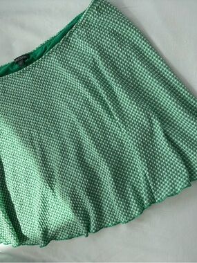 Green skort